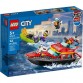 Lego City 60373 Fire Brigade livbåt