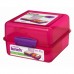 Matlåda Lunch Cube, 1,4 liter, Pink