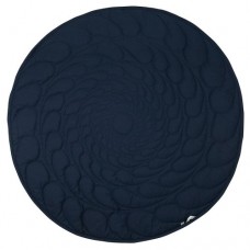 Vadderat täcke - marinblå