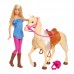 Barbie docka och häst