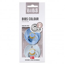 Bibs nappar 2-pack - sky blue/babyblue (strl 2)