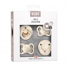 BIBS Try-it-kollektion 4 pk. - Elfenben (storlek 1)