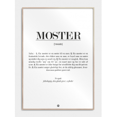 Moster definition affisch, M (50x70, B2)