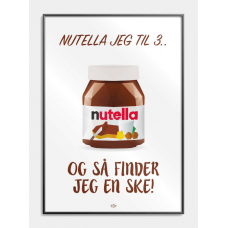 Nutella I till 3 affisch, M (50x70, B2)