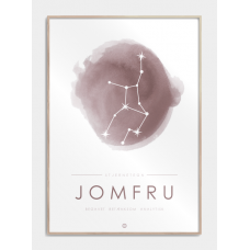 Constellation affisch - jungfru, M (50x70, B2)