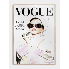 Vogue cover No2 affisch, S (29,7x42, A3)