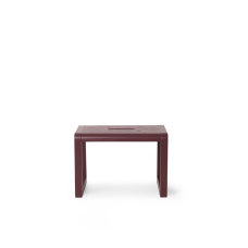 Liten arkitekt pall - bordeaux