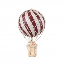 Luftballong, 10cm, Djupt rött