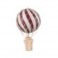 Luftballong, 10cm, Djupt rött