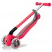 Hopfällbar sparkcykel för barn, Primo - Röd