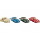 Goki leksaksbil, Porsche 356 B Carrera 2 - Röd