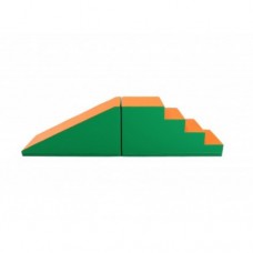 Noah 4-steg, grön / orange