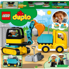 LEGO DUPLO 10931 Bandbil och grävmaskin