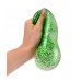 Galaxy sqeeze glitterboll, grön