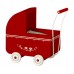Barnvagn röd, micro