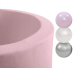 Bollpool med 150 bollar - rosa, flickaktigt (90x30x4cm)