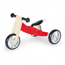 Trehjuling, Charlie - Natur / röd