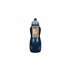 Vattenflaska med vågmönster - Blå (600 ml)
