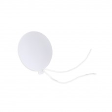 Dekorationsballong, liten, Vit