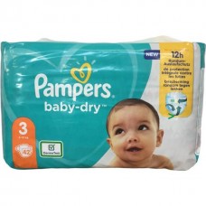 Pampers Baby-Dry blöjor Storlek 3 (6-10 kg) - 42 ST