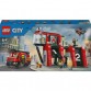 LEGO City 60414 Brandstation med brandbil