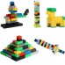 1000-delade DIY Creative Building Blocks Set - City Classic Bricks Assembly