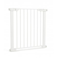 Beemoo SAFE Flat Step Safety Gate, Vit, Barngrind