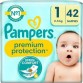 Pampers New Baby Bleer Str. 1 2-5 kg ​​2x42-pack