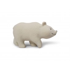 Teather i naturgummi - Polly isbjörnen