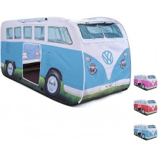 Volkswagen Camper Van Pop Up Tent for Kids - Officiell VW UPF50+ Foldbar Play Tent for Girls Boys - Flera färger