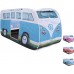 Volkswagen Camper Van Pop Up Tent for Kids - Officiell VW UPF50+ Foldbar Play Tent for Girls Boys - Flera färger