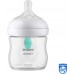 Philips AVENT Natural Response nappflaska - 125 ml nappflaska med luftfri ventil, BPA-fri för nyfödda i åldern 0+ månader (modell SCY670/01)