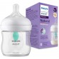 Philips AVENT Natural Response nappflaska - 125 ml nappflaska med luftfri ventil, BPA-fri för nyfödda i åldern 0+ månader (modell SCY670/01)