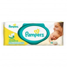 Pampers Sensitive New Baby Wipes 50 st