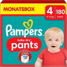 Pampers Baby Dry Pants 4 19-15kg 180st