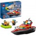 Lego City 60373 Fire Brigade livbåt