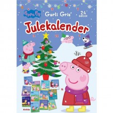 Peppa Pig - Gurli Gris' julekalender - med 24 bill - Årbog - inbunden