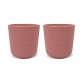 Silicone Cup 2 -pack - Rose