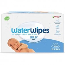 WaterWipes Plastfria våtservetter 12x60-pack