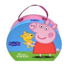 Peppa Pig - Teddy Puzzle resväska