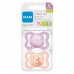 MAM Air Silikon Napp Rosa 0-6m 2 st