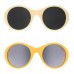 Mokki solglasögon - klick & förändring - 10 stycken - gul
