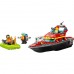 Lego City 60373 Fire Brigade livbåt